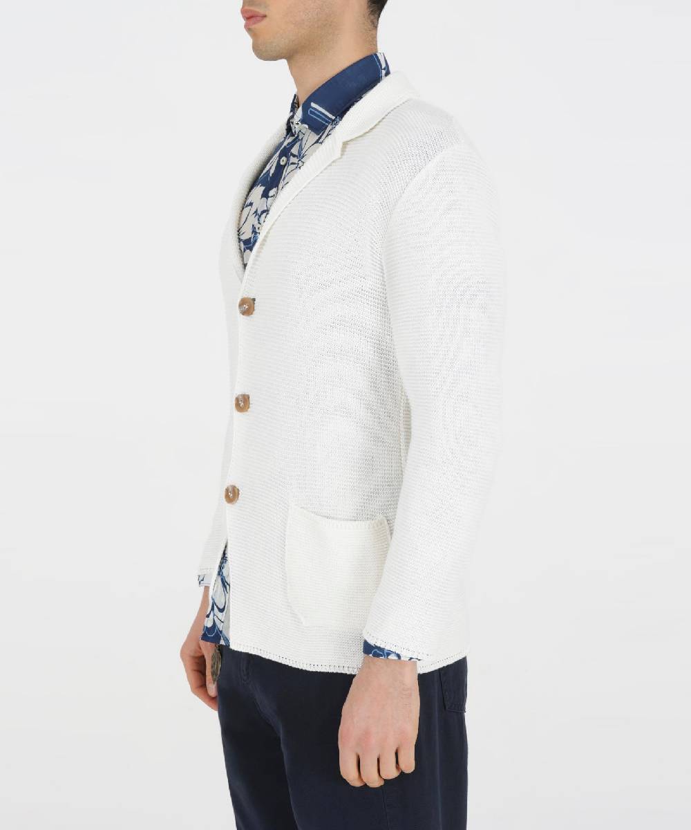Over D GIACCA CARDIGAN COLLO 'REVERS' Moda