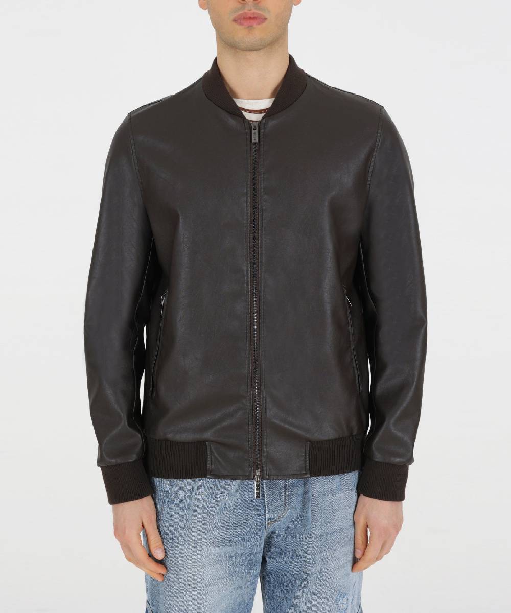 Over D BOMBER ECO-PELLE Promozione