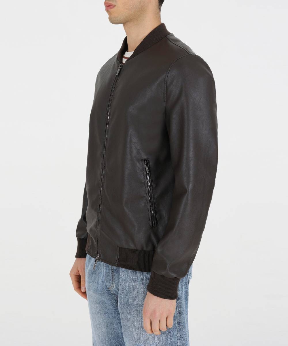Over D BOMBER ECO-PELLE Promozione