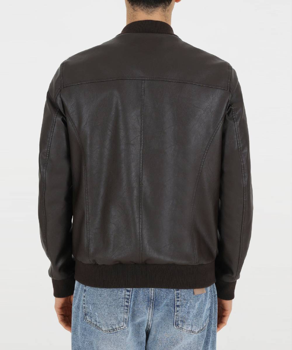 Over D BOMBER ECO-PELLE Promozione