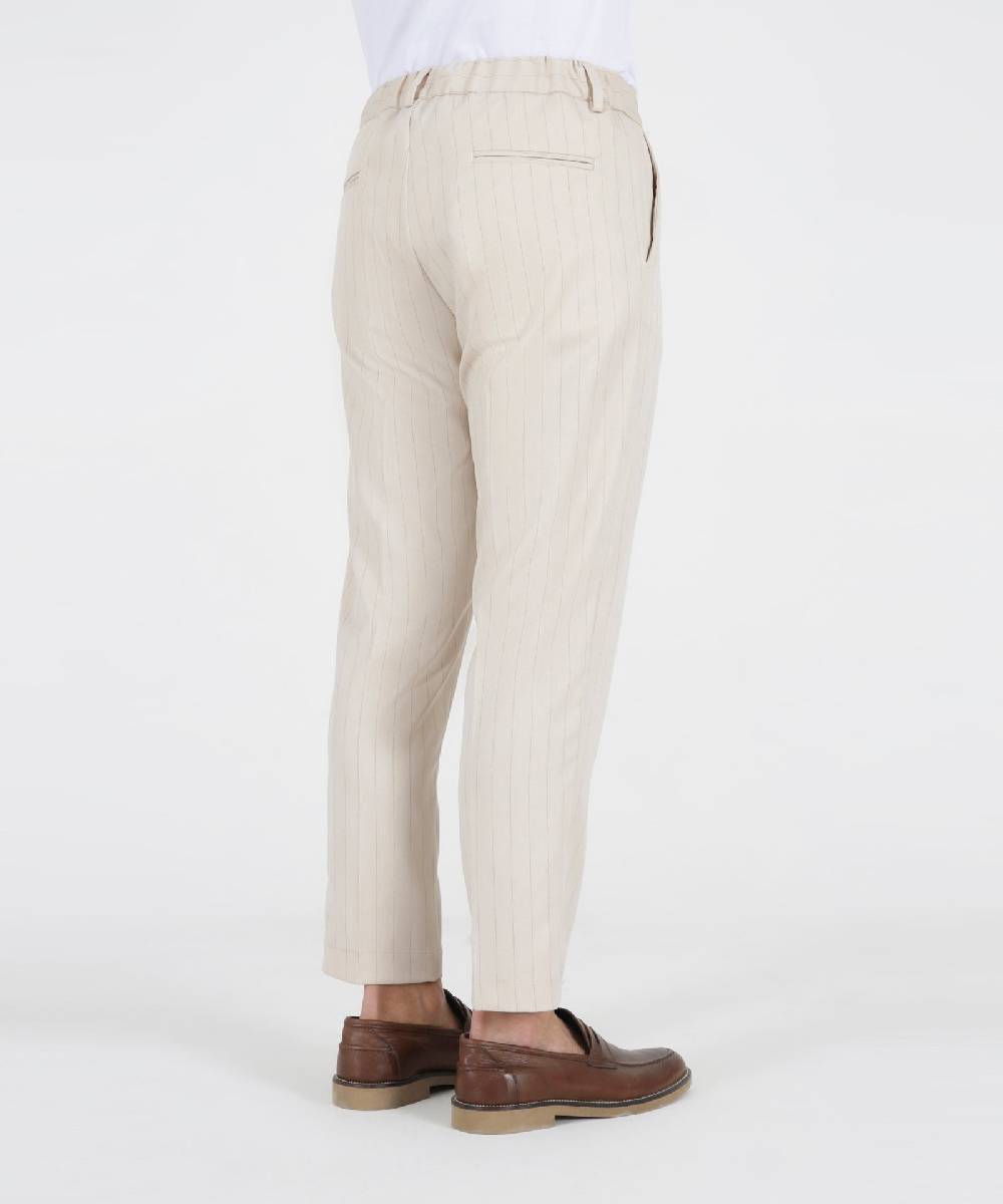 Over D PANTAMOLLA RELAXED FIT TASCA DOPPIO FILETTO Vendite Flash