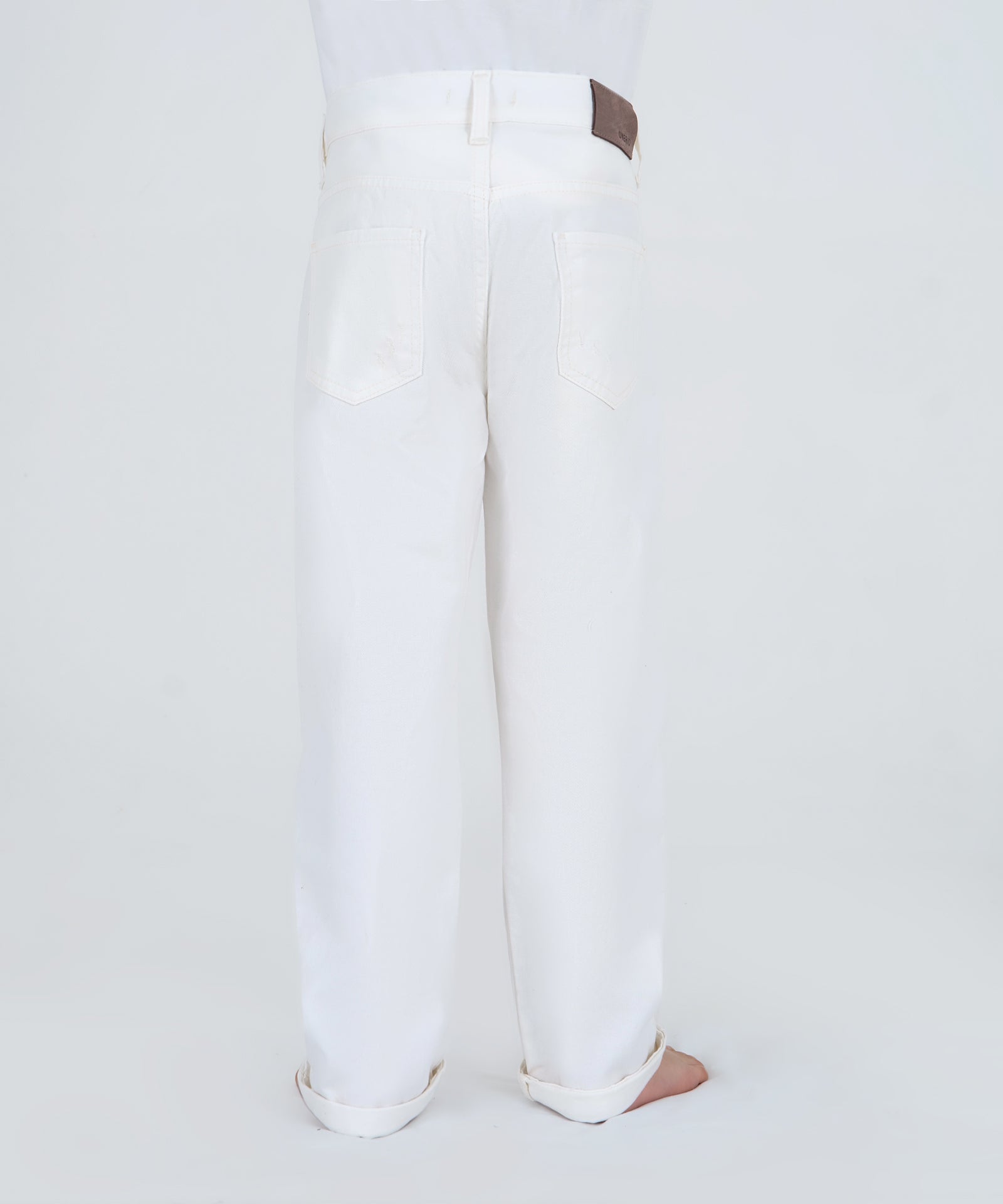 Over D PANTALONE CON RISARCITURE In Vendita