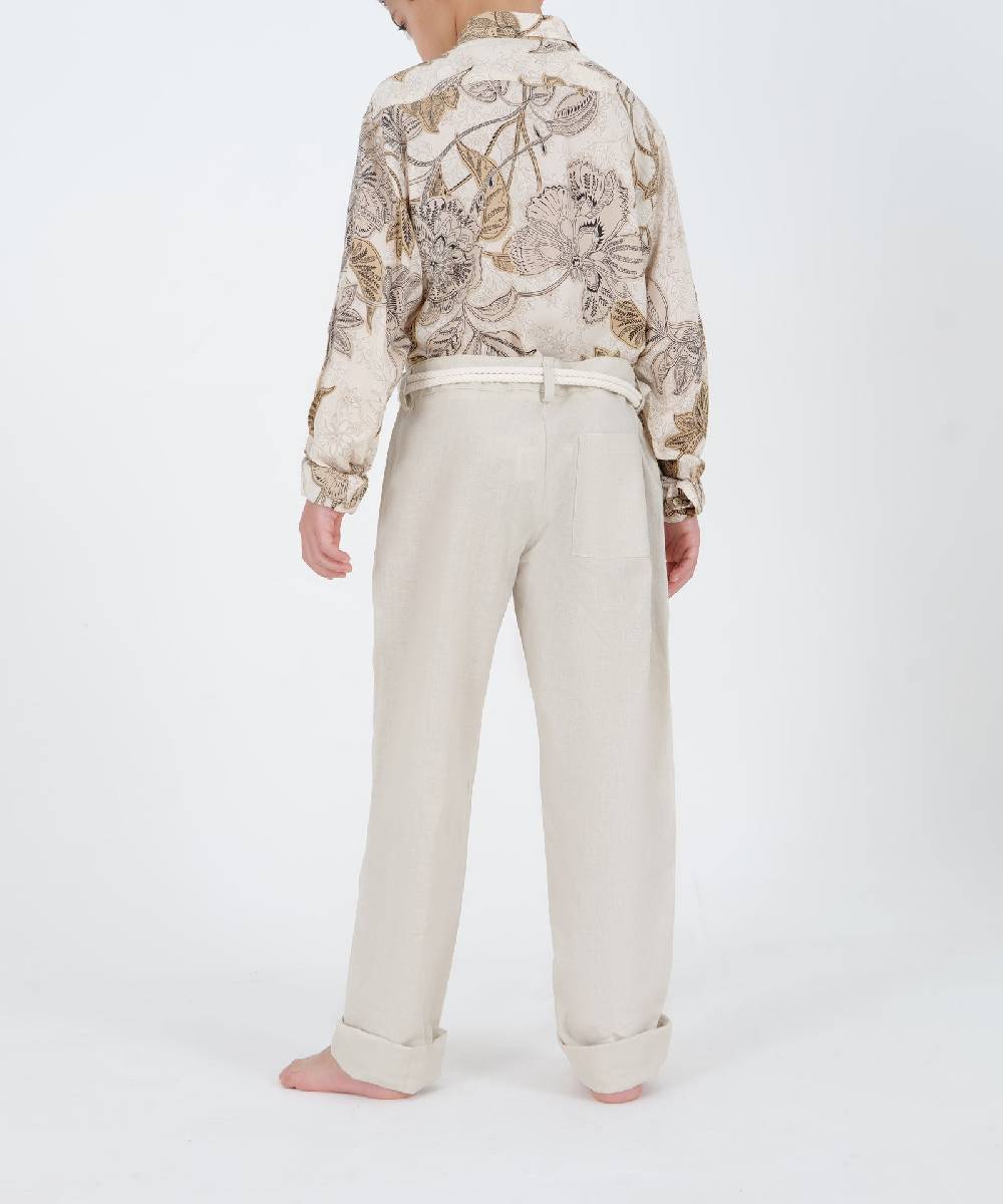 Over D PANTALONE CON CINTURINO LUNGO Hotsell