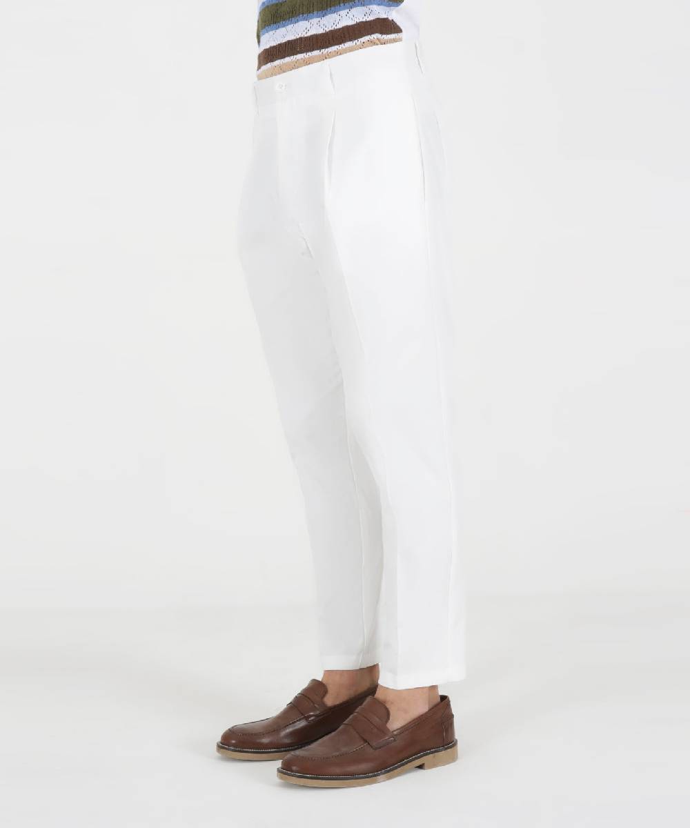 Over D PANTALONE 1 PINCE TAPERED FIT In Saldo