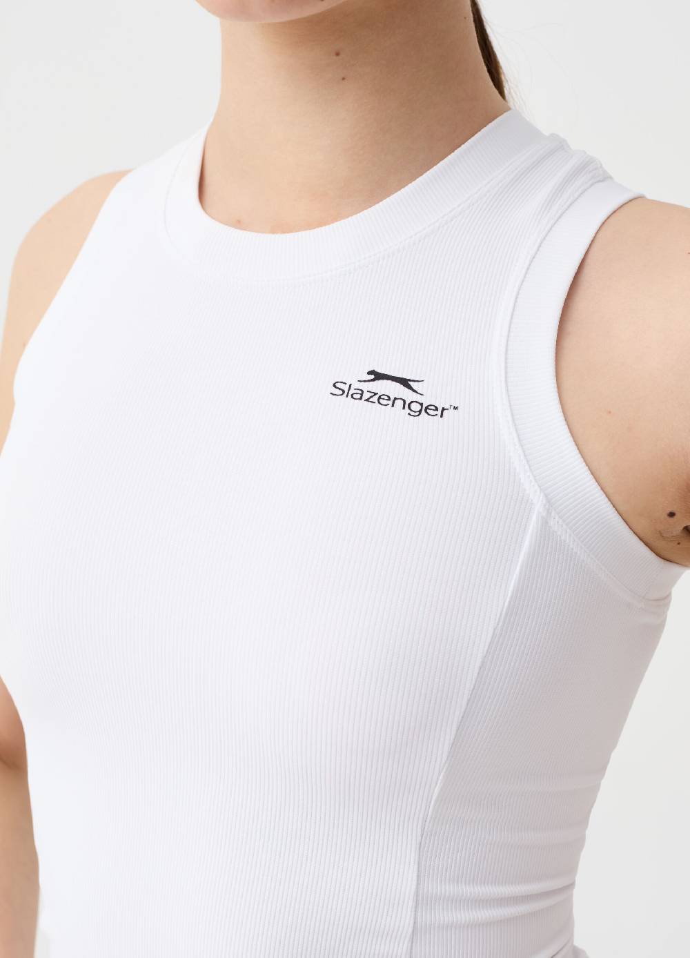 Ovs Tank top da tennis a costine Slazenger In Vendita