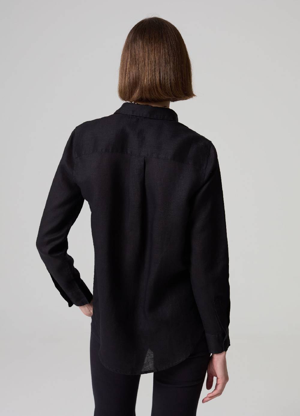 Ovs Camicia relaxed fit in lino tinta unita Nuova
