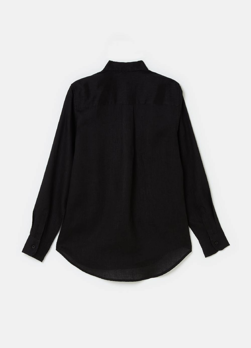 Ovs Camicia relaxed fit in lino tinta unita Nuova