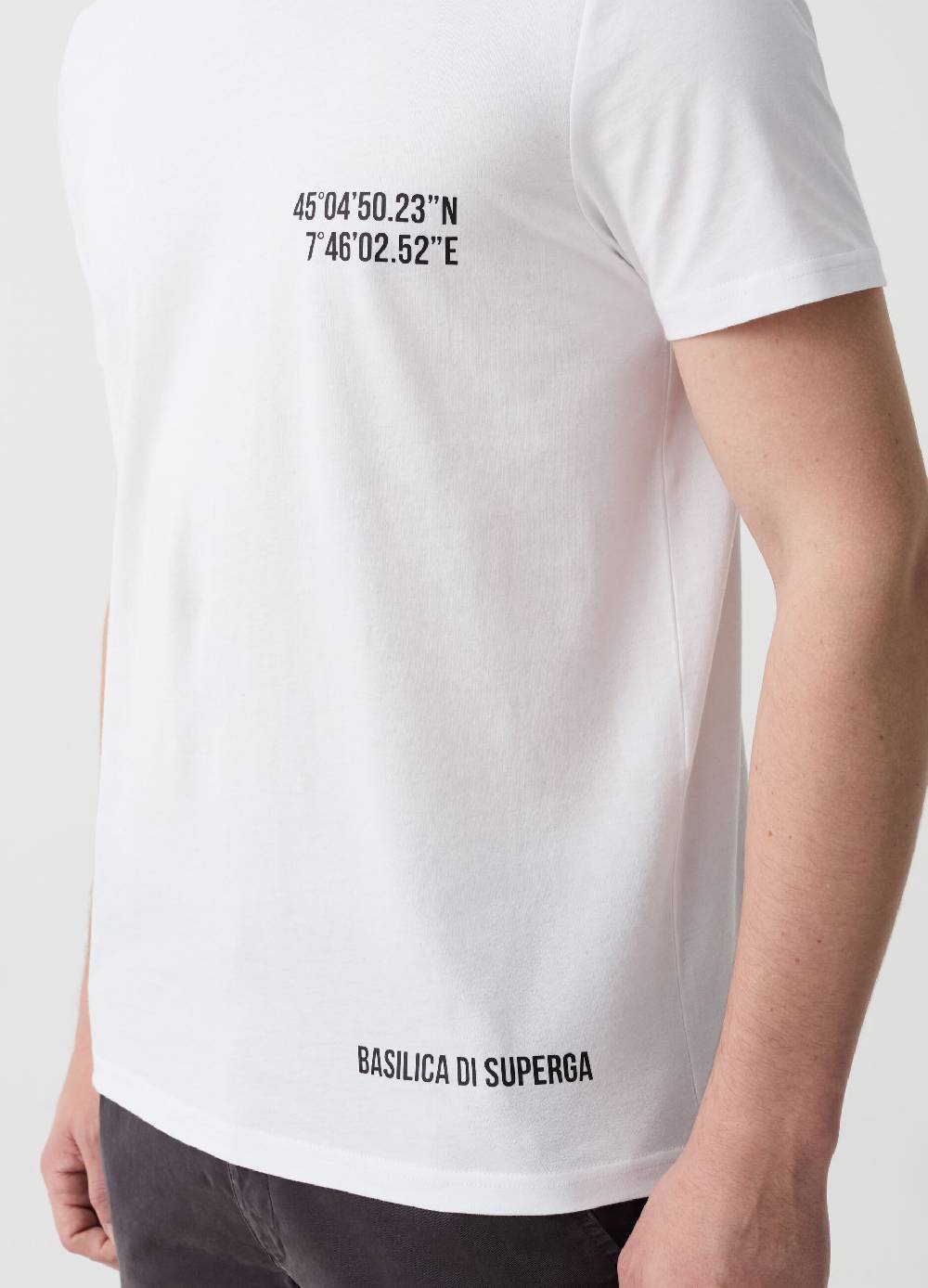 Ovs T-shirt in cotone con stampa Torino Spedizione Gratuita