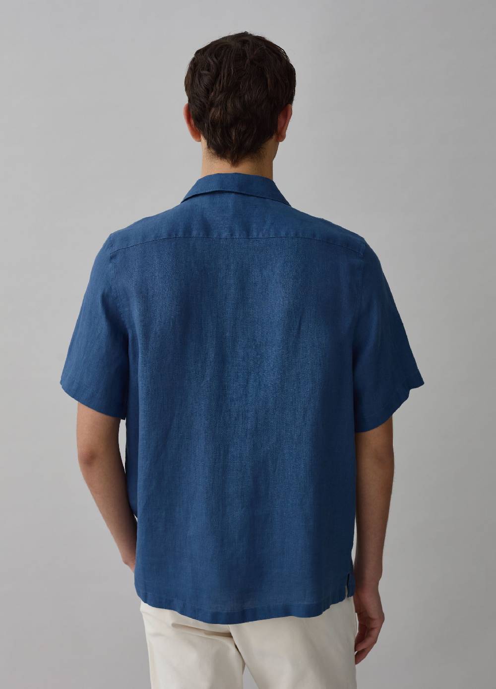 Ovs Camicia a maniche corte in puro lino Negozi Online