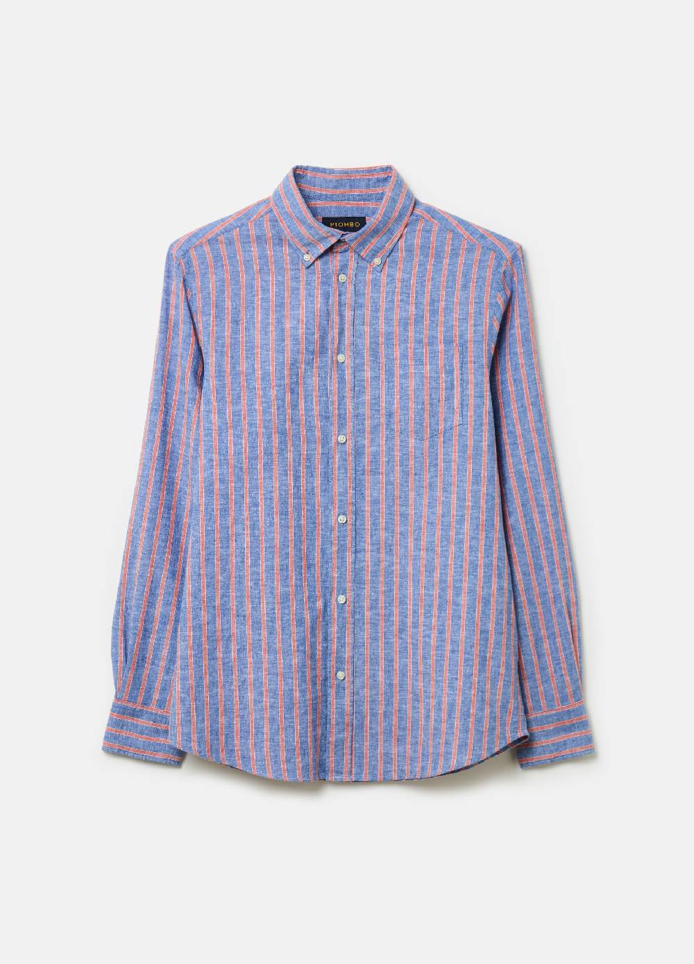 Ovs Camicia in lino e cotone a righe Acquista Ora
