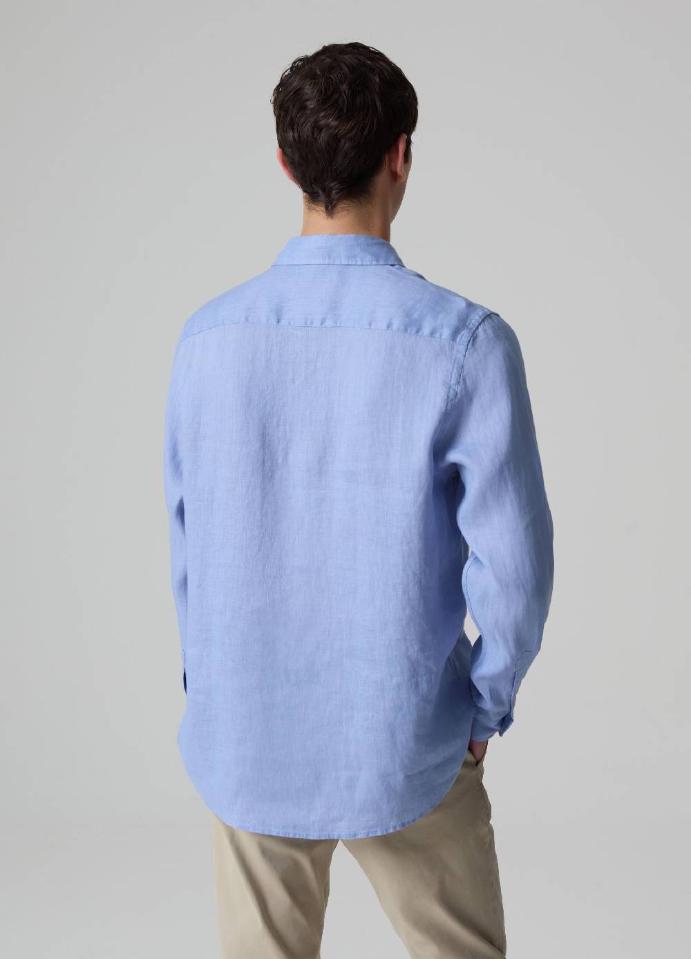 Ovs Camicia in lino tinta unita Promozione Limitata