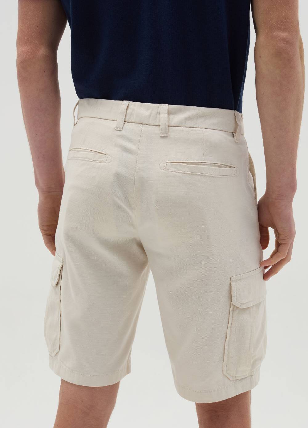Ovs Bermuda cargo in cotone e lino Shopping Online