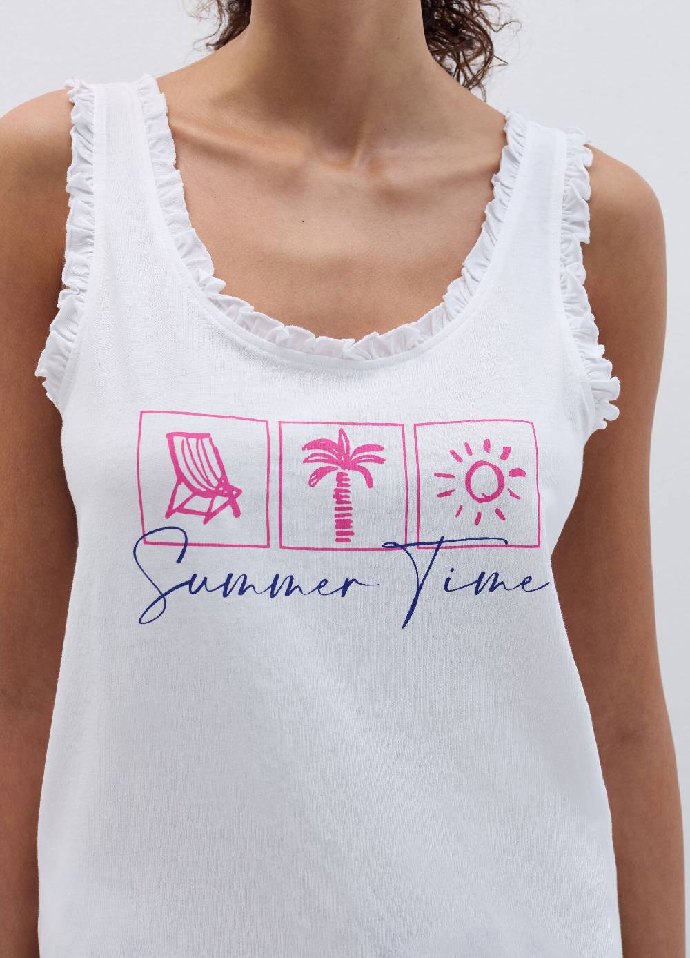 Ovs Pigiama corto con stampa Summer Vibes 2025