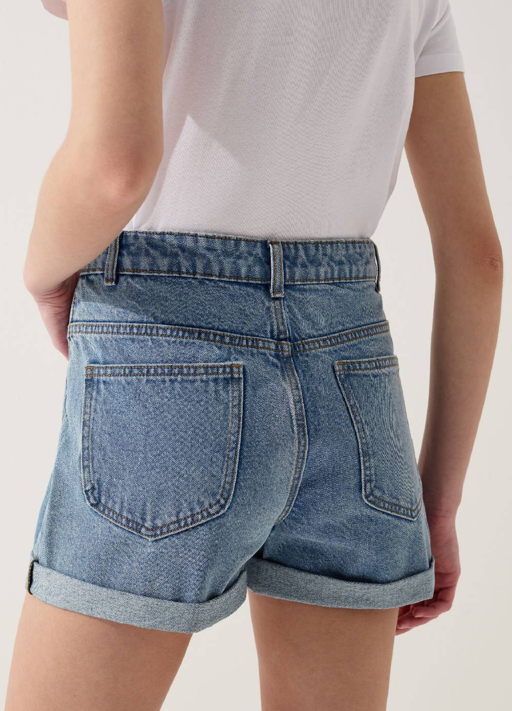 Ovs Shorts mom fit in denim Promozione