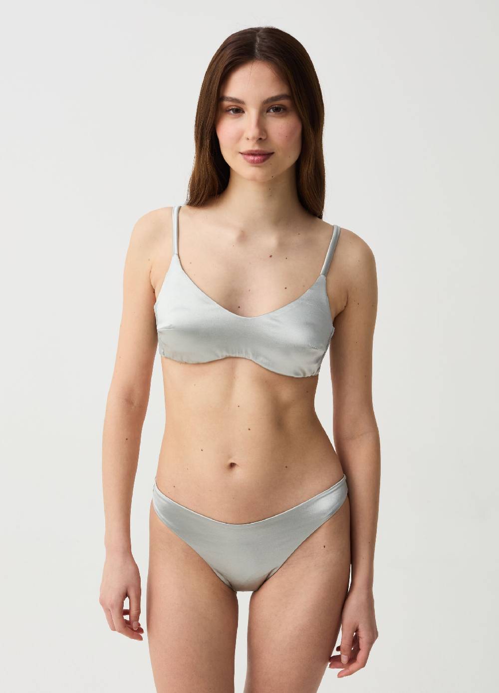 Ovs Top bikini bralette effetto metallizzato Soddisfazione Garantita