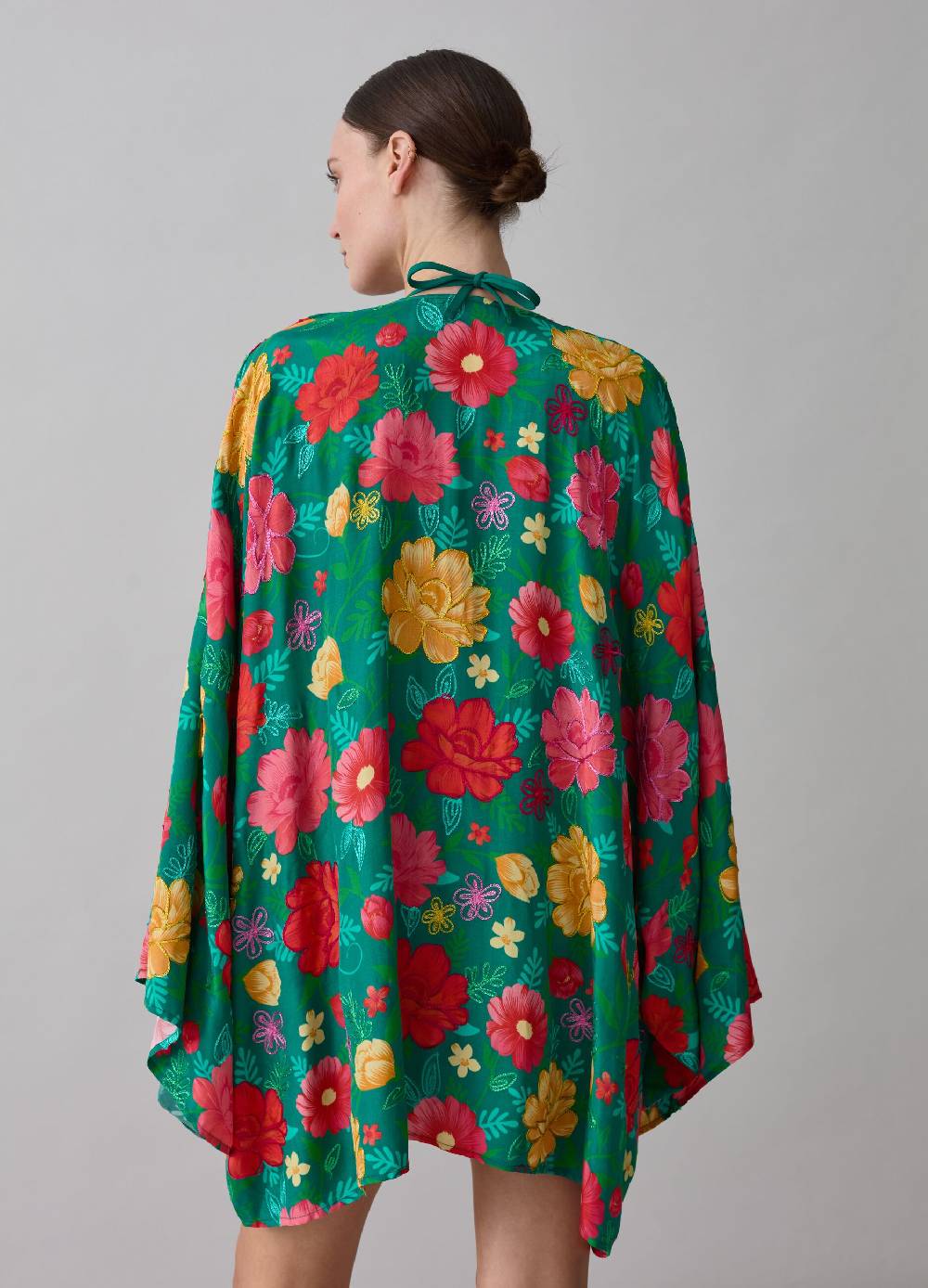 Ovs Kimono aperto copri costume floreale Vendita Economica