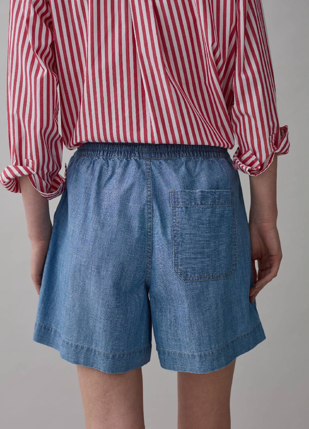 Ovs Shorts in denim fluido con tasche Fino al 65% di sconto