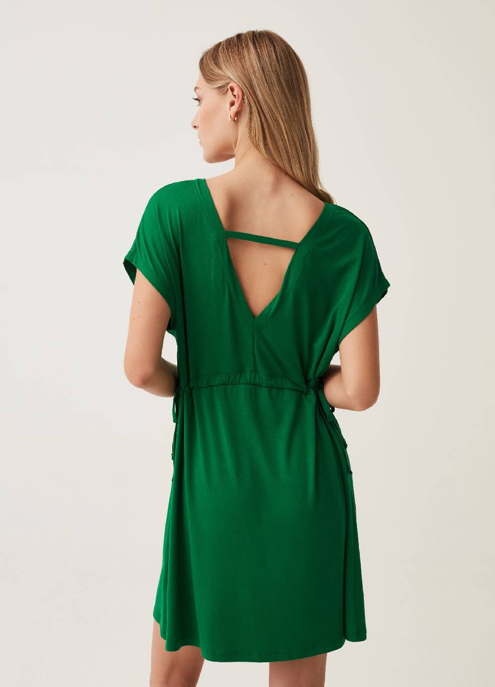 Ovs Abito corto con scollo a V maniche a kimono Italia