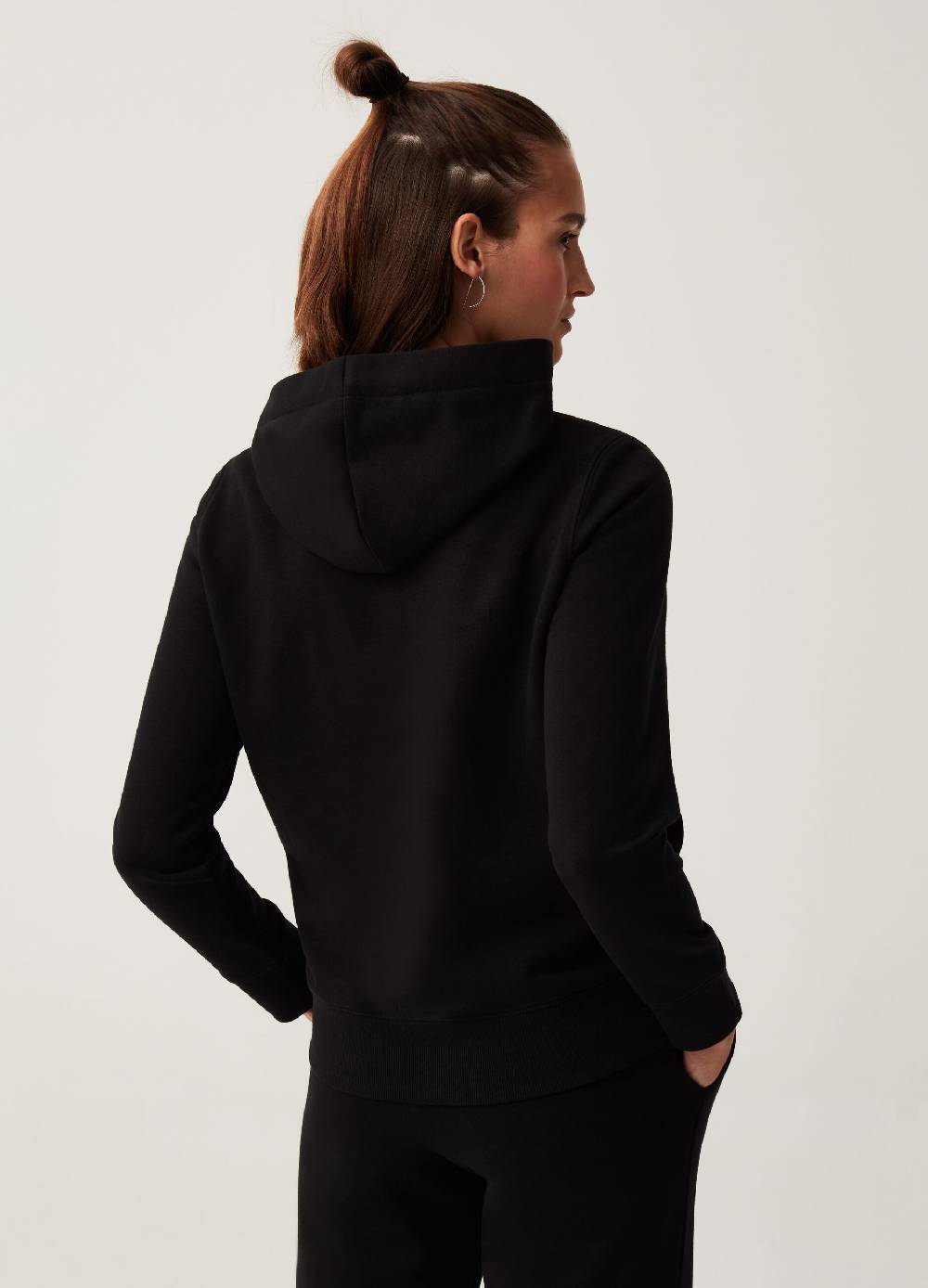 Ovs Full-zip Fitness in felpa con cappuccio Vendita