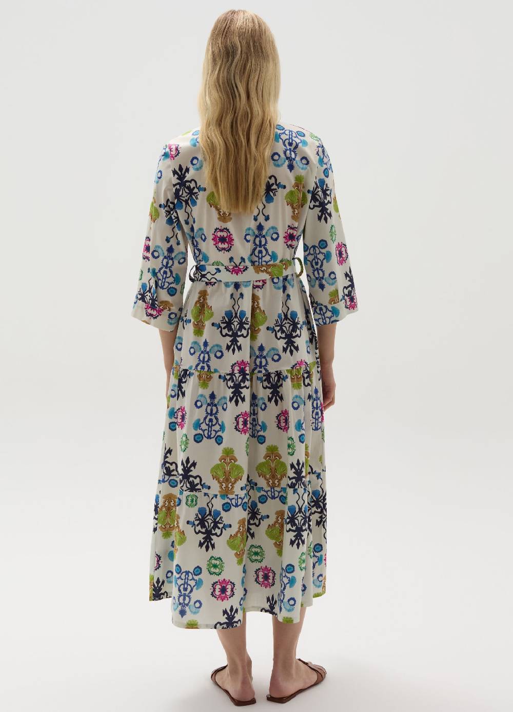 Ovs Vestito lungo chemisier stampa boho Qualità Garantita