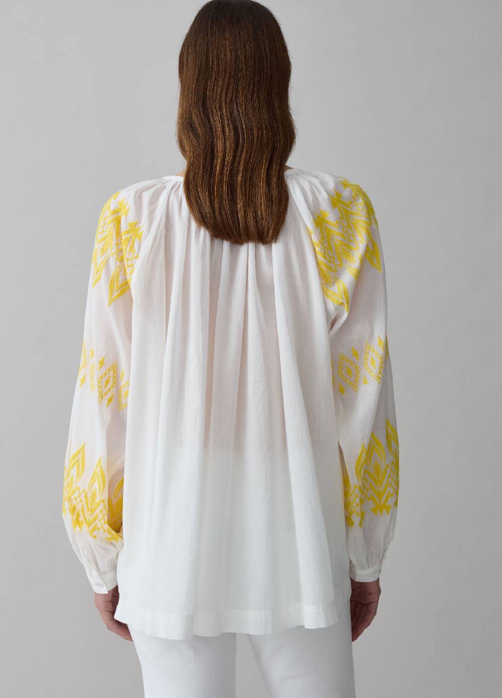 Ovs Blusa over con ricami etnici e nappine Consegna Veloce