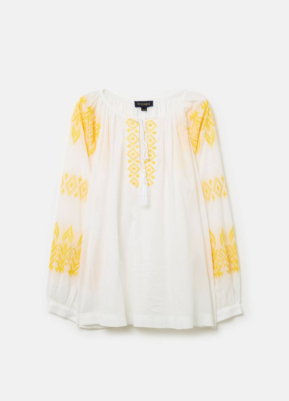 Ovs Blusa over con ricami etnici e nappine Consegna Veloce