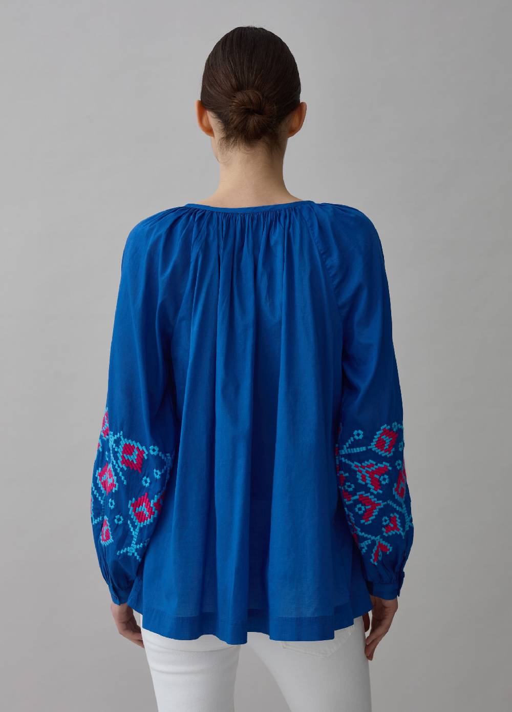 Ovs Blusa over con ricami etnici e nappine Italia