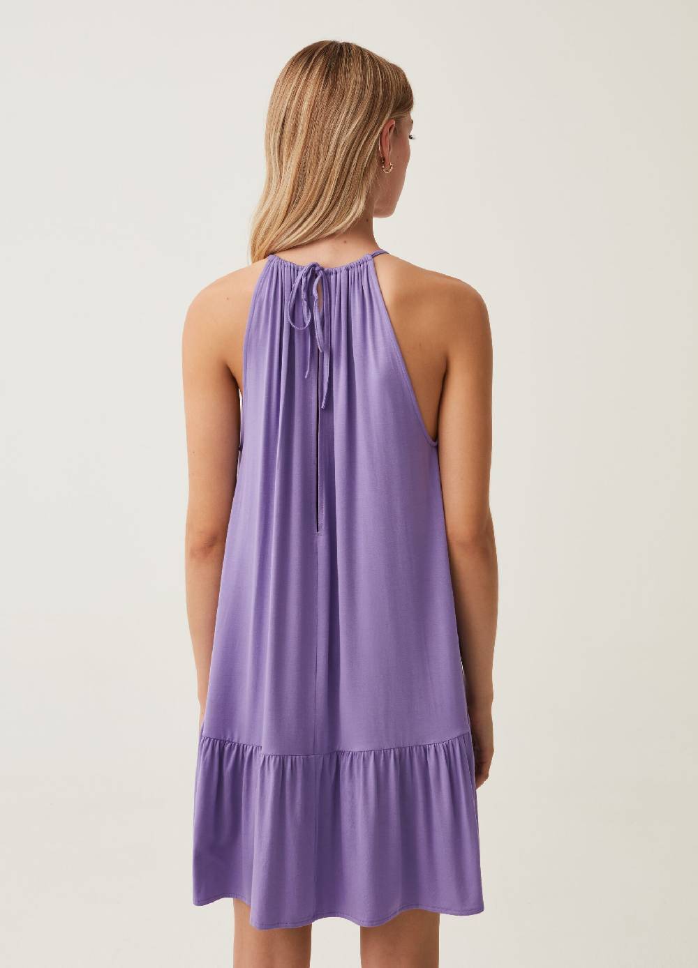Ovs Abito corto con scollo halter Affare Del Giorno