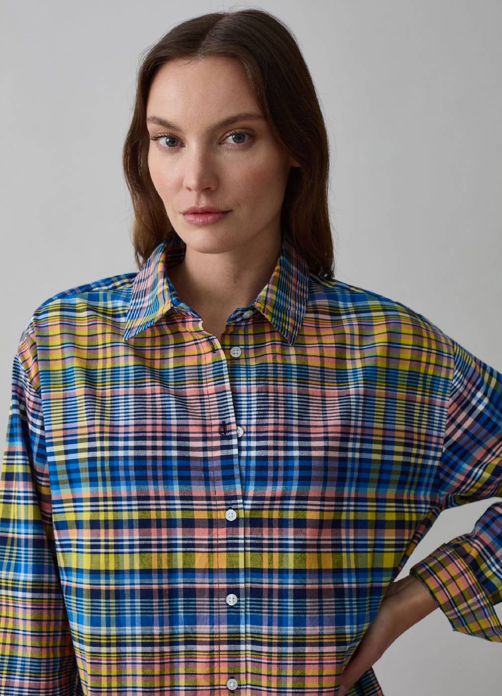 Ovs Camicia in cotone fantasia check Prezzo Ridotto