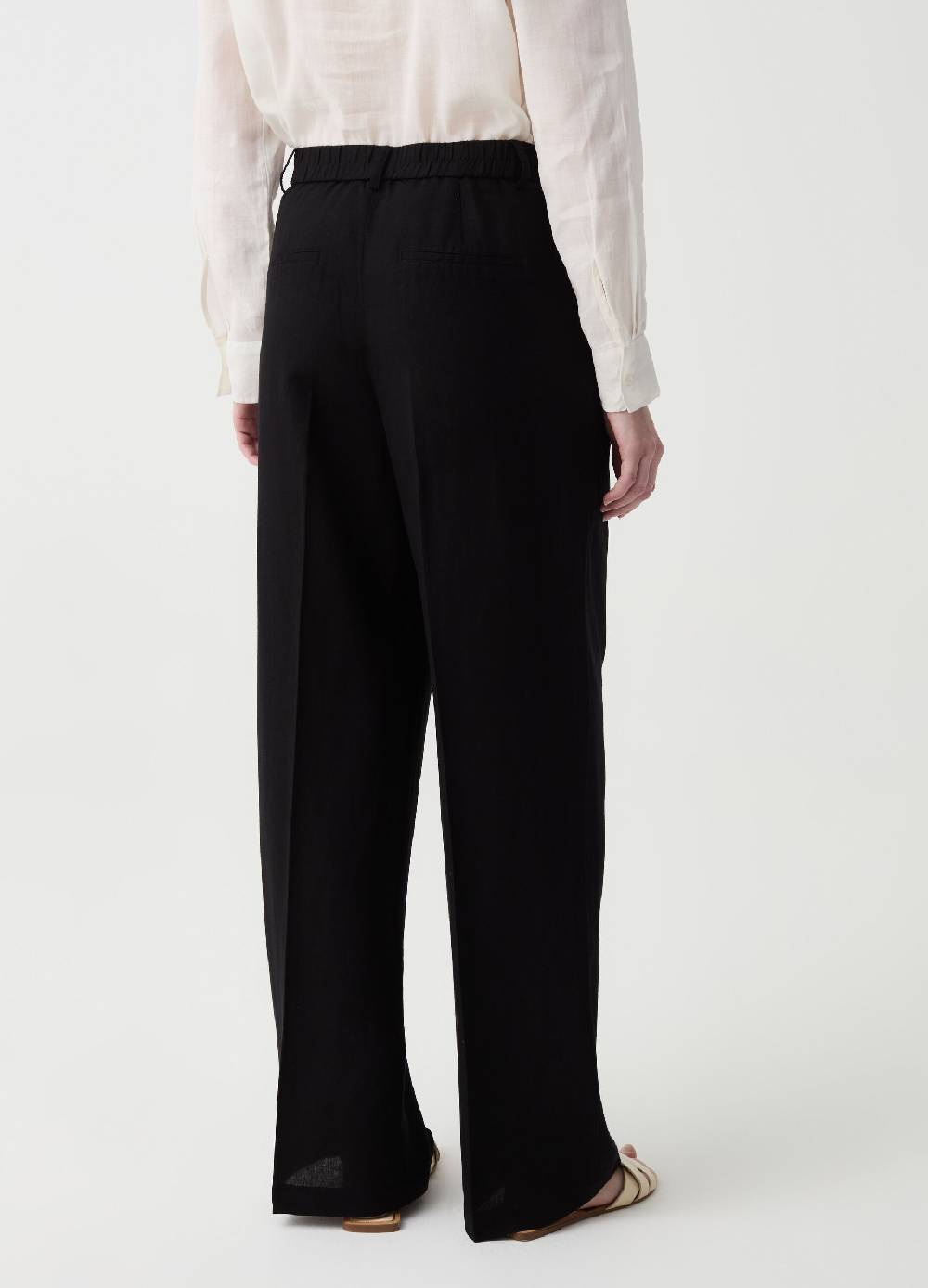 Ovs Pantalone wide leg con pinces Novità
