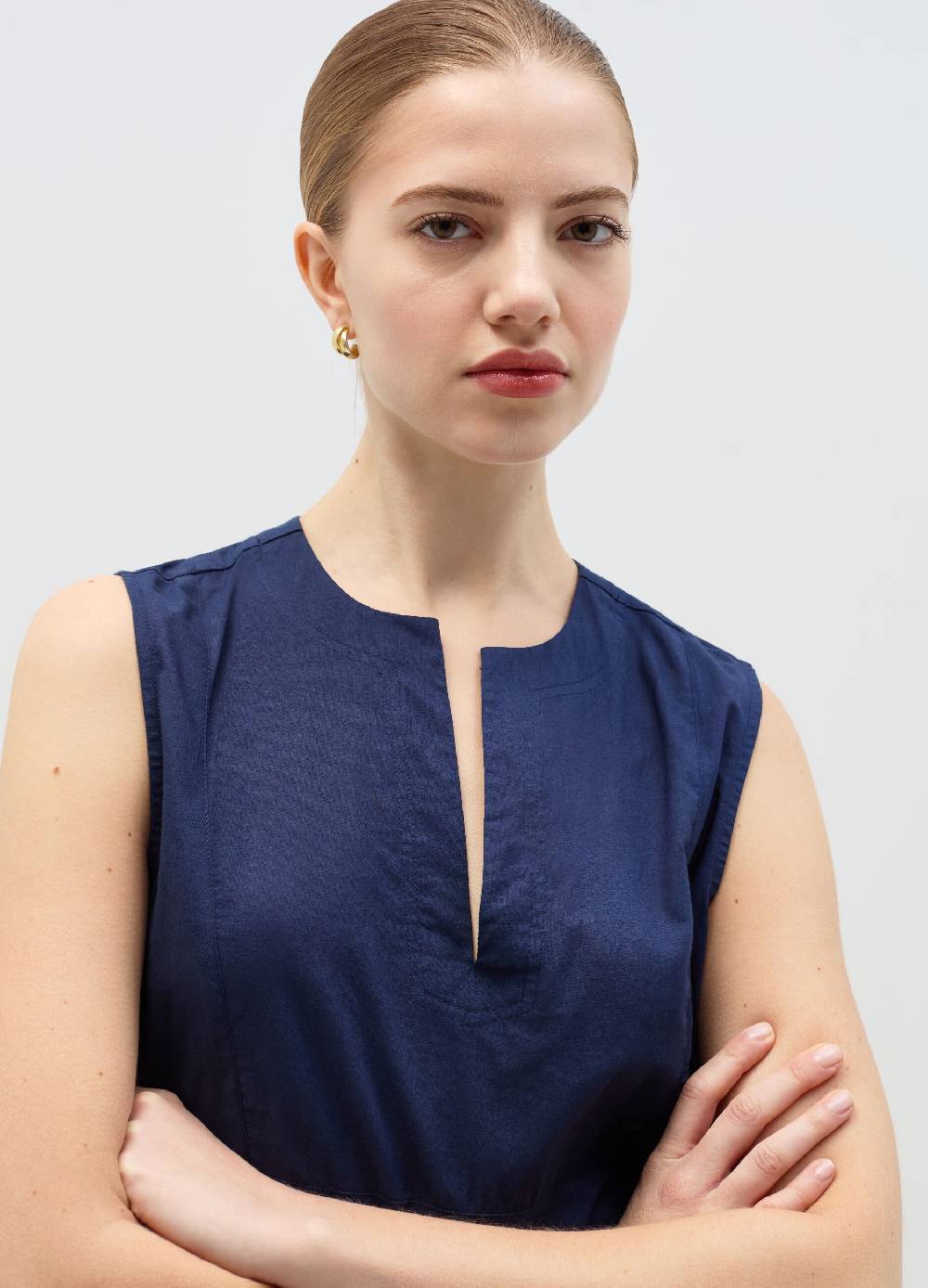 Ovs Vestito corto smanicato con balza Economico