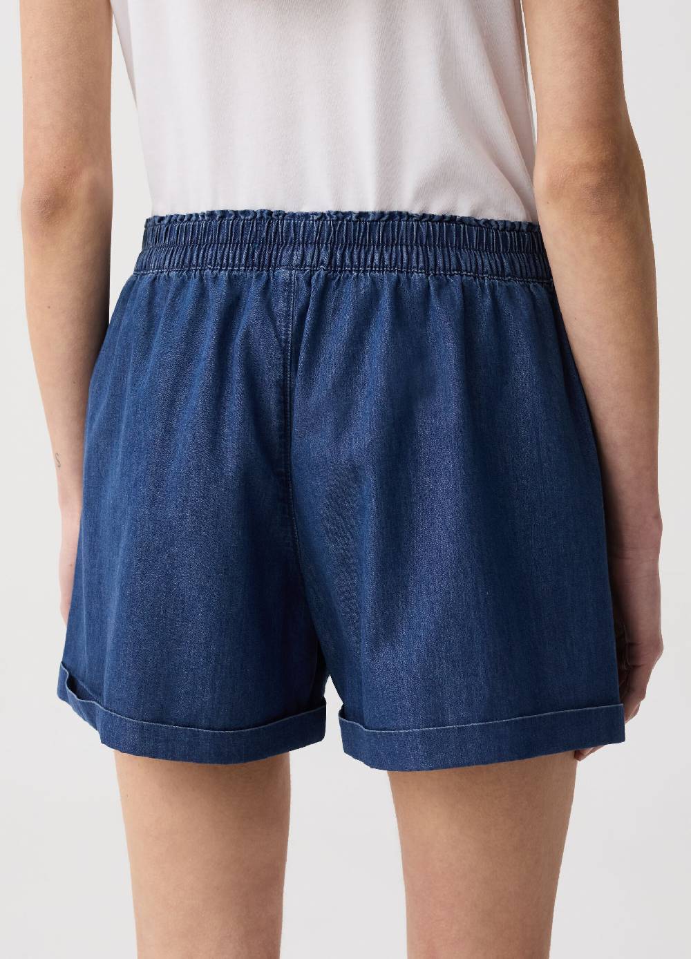 Ovs Shorts in denim fluido con tasche Outlet