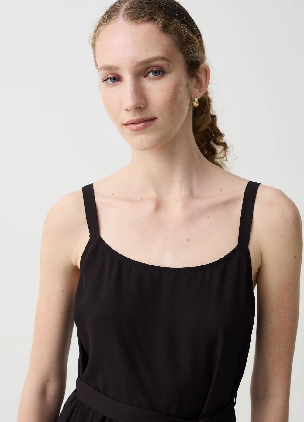 Ovs Vestito lungo con balza In Vendita