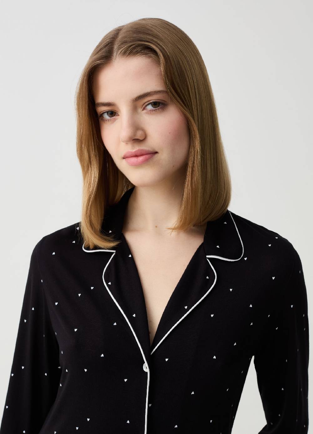 Ovs Camicia da notte con stampa cuoricini Offerte
