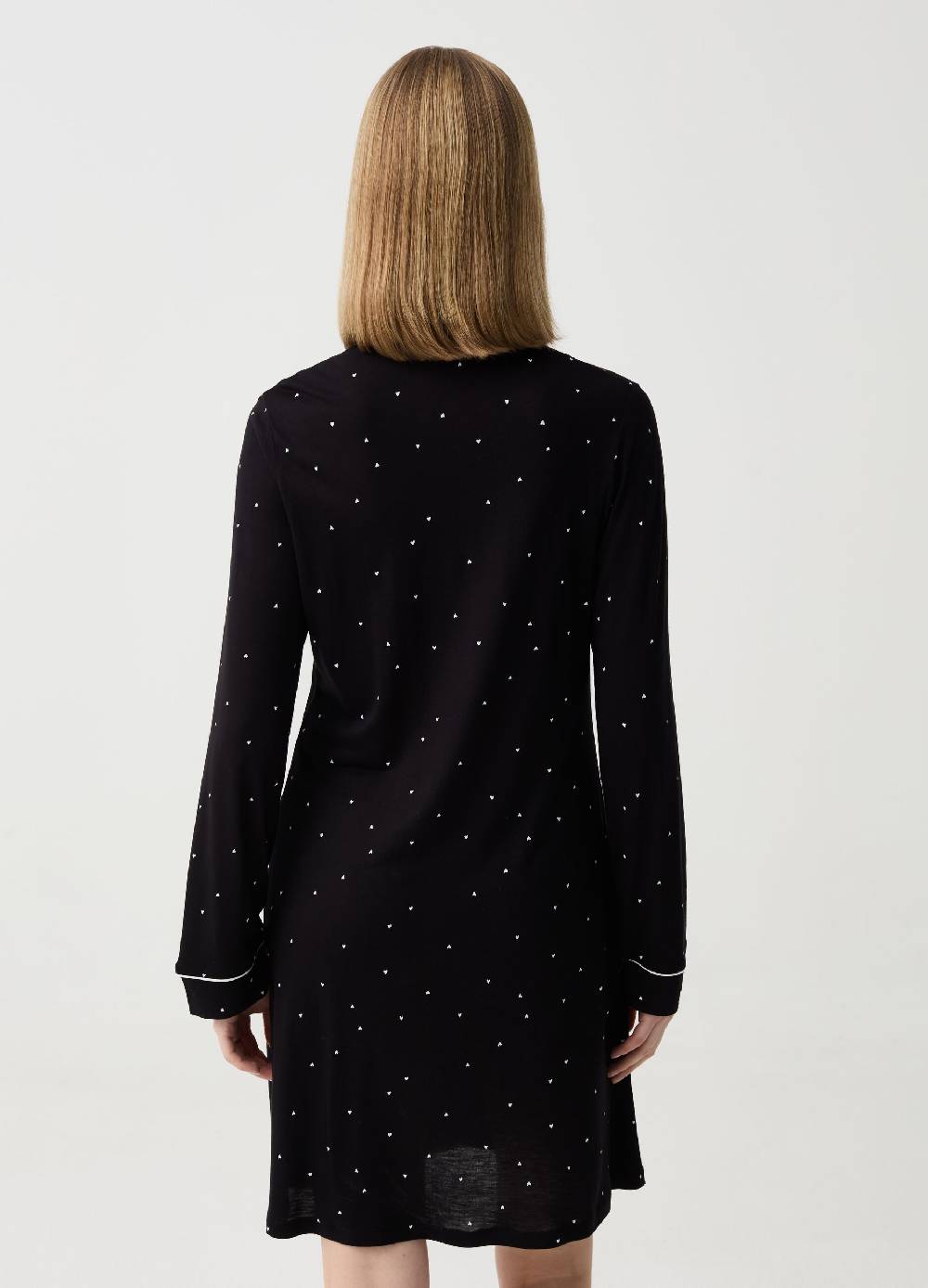 Ovs Camicia da notte con stampa cuoricini Offerte