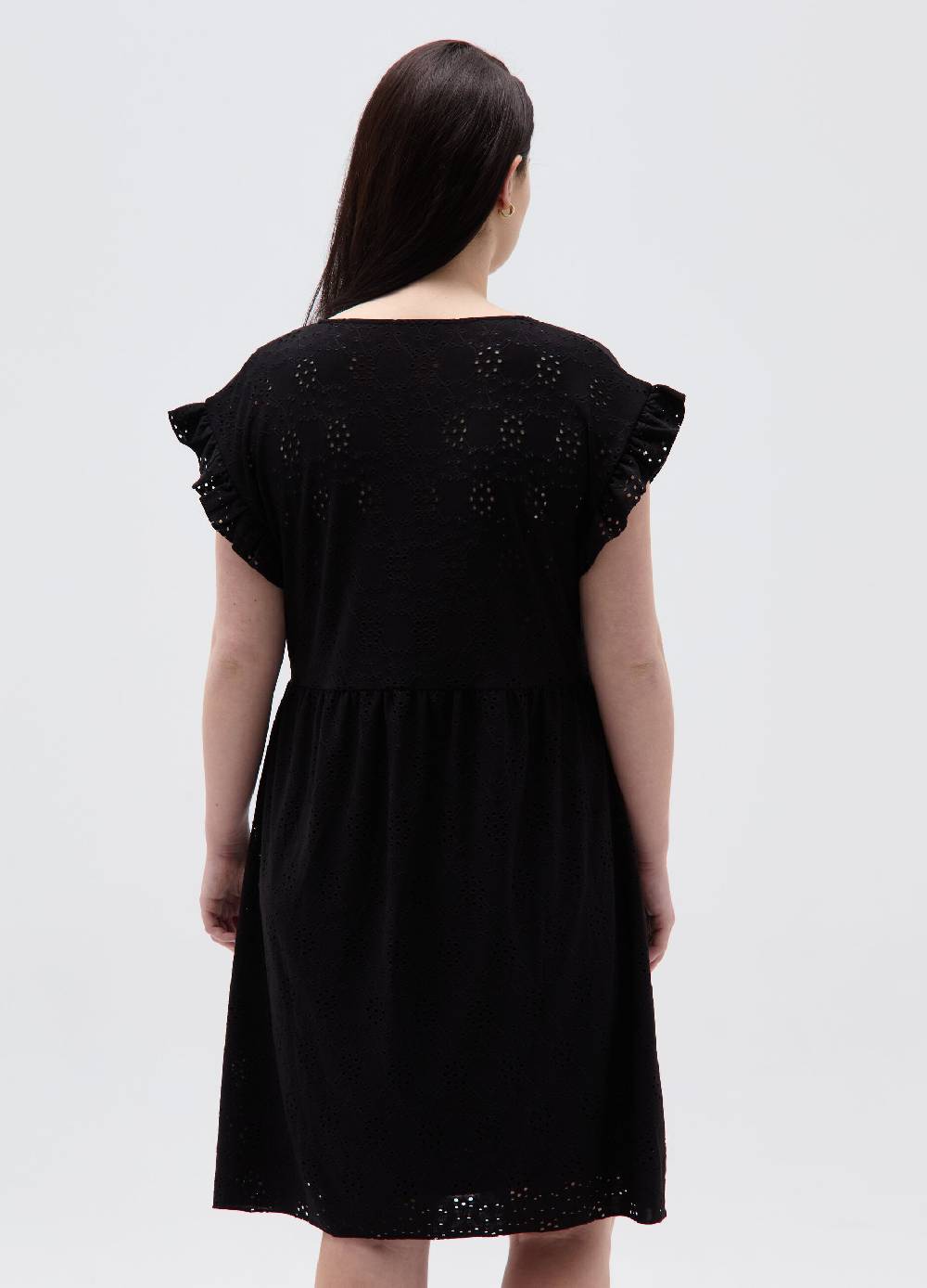 Ovs Vestito corto in sangallo Curvy In Saldo