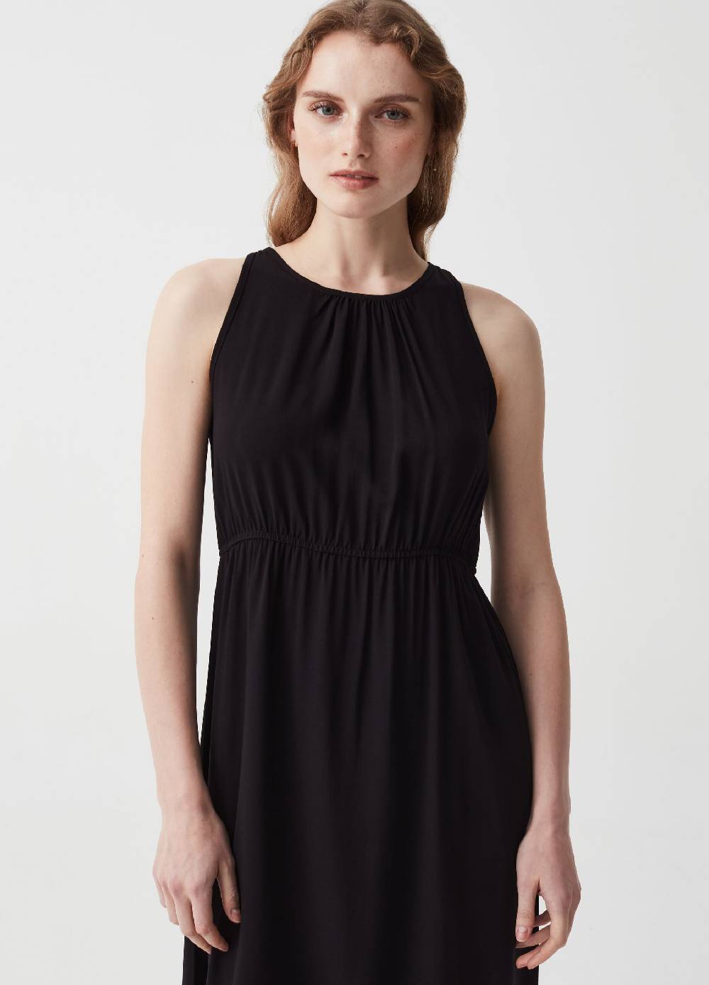 Ovs Vestito lungo in viscosa con scollo halter 2025