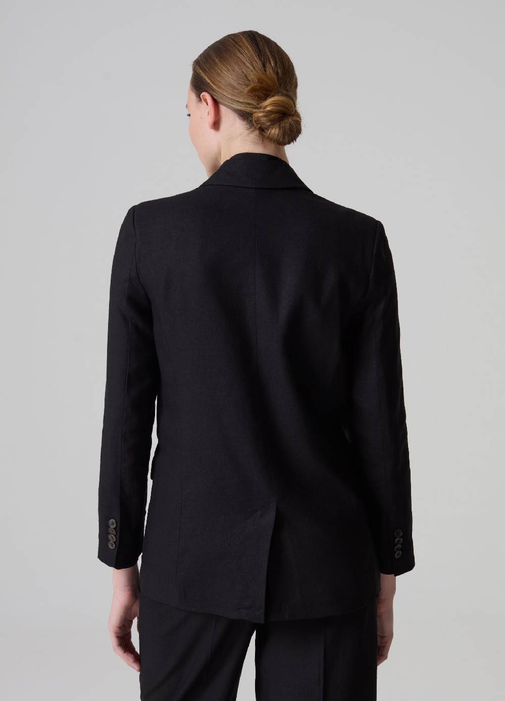 Ovs Blazer doppiopetto in lino e viscosa PIOMBO Shopping Online