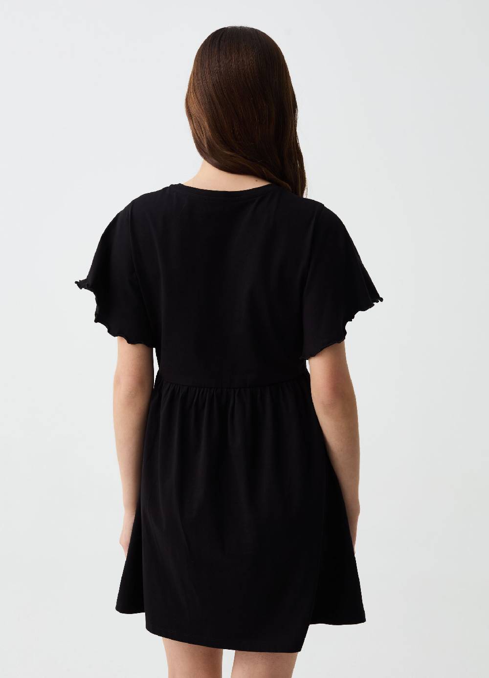 Ovs Vestito Essential corto con maniche a farfalla Offerte