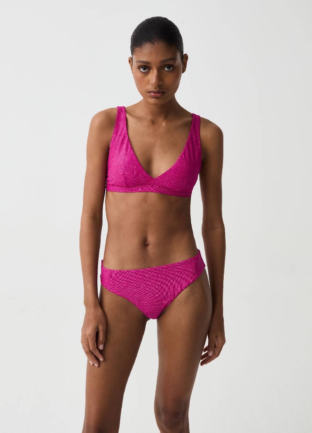 Ovs Top bikini bralette in lurex Esporta salva