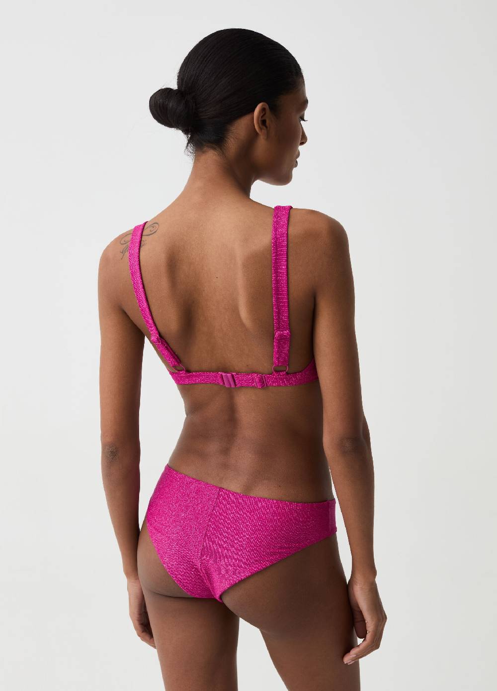 Ovs Top bikini bralette in lurex Esporta salva