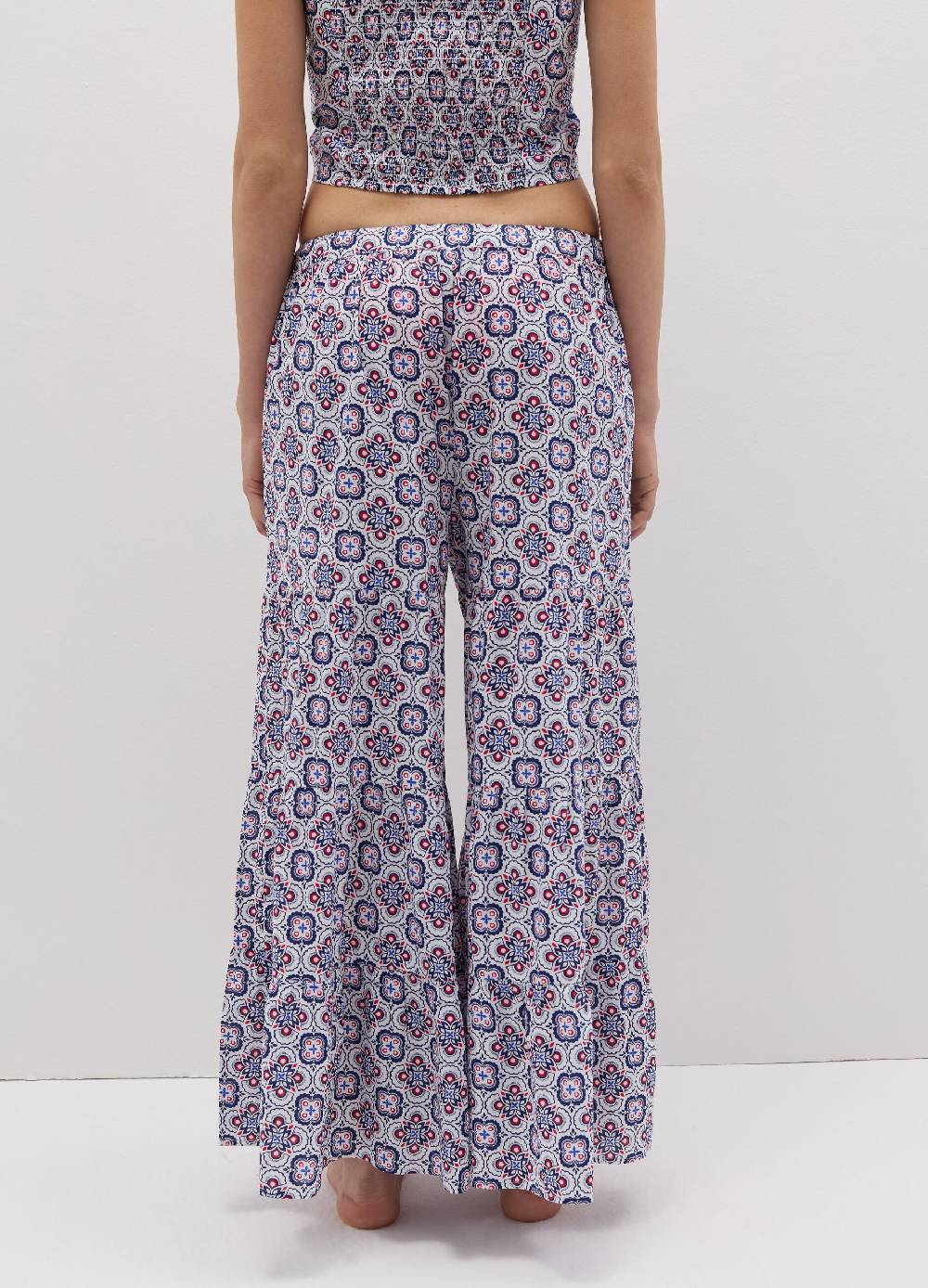 Ovs Pantalone estivo wide leg Positano Saldi Di Fabbrica