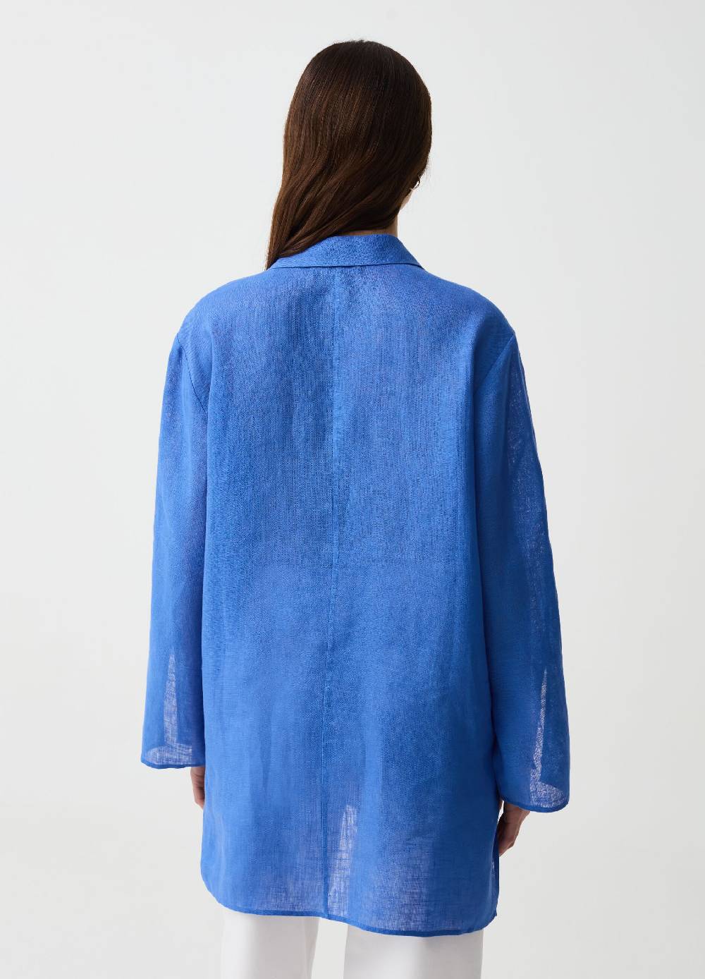 Ovs Camicia lunga in lino con spacchi I Più Venduti