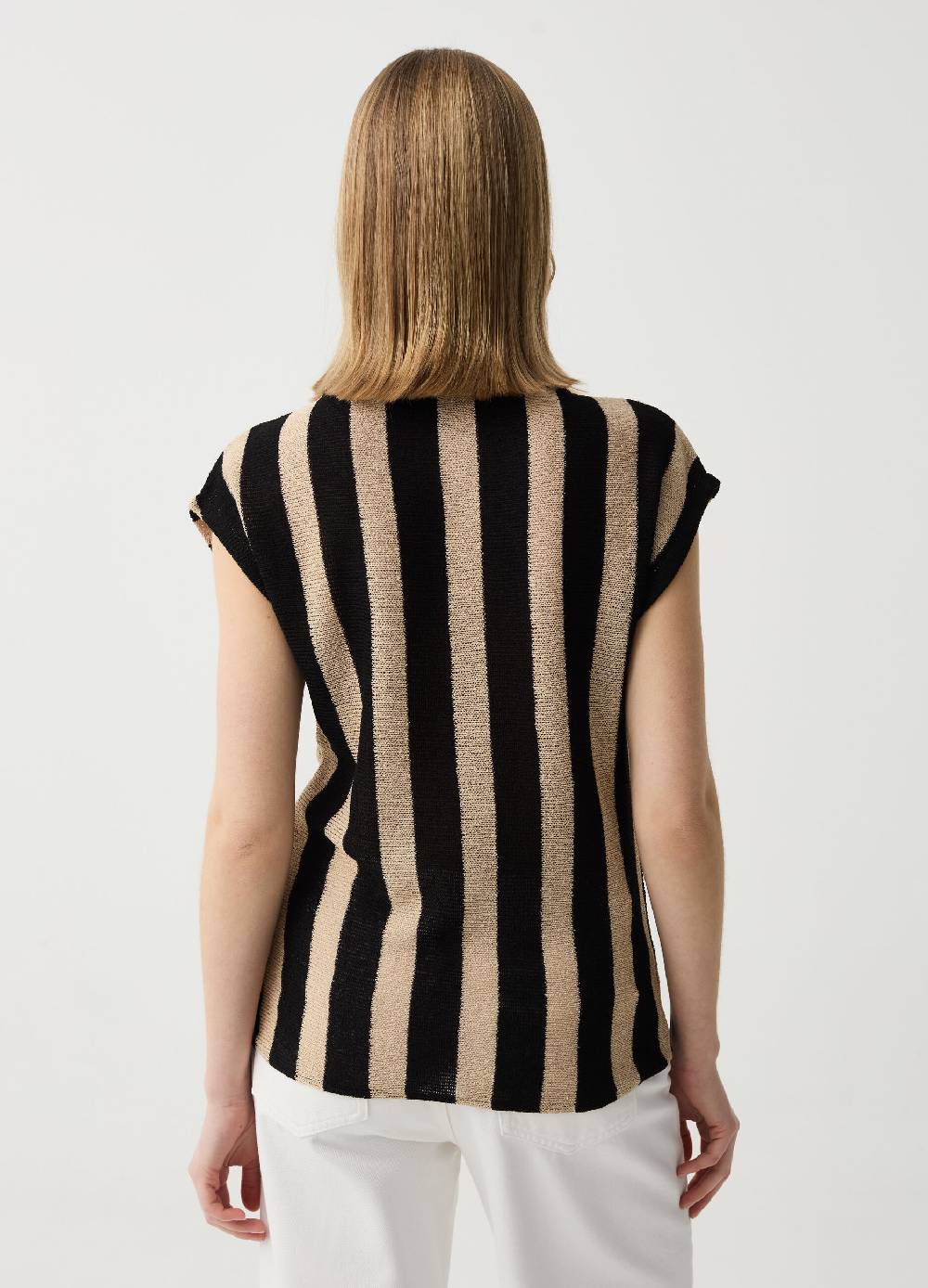 Ovs Top a righe con maniche a kimono Consegna Veloce