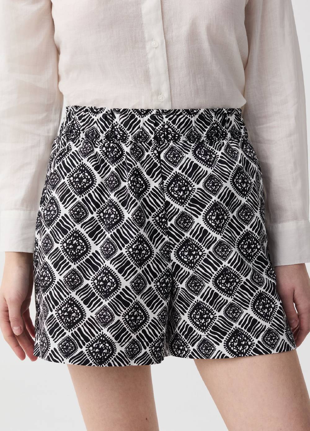 Ovs Shorts pull on in cotone stretch Shopping Online