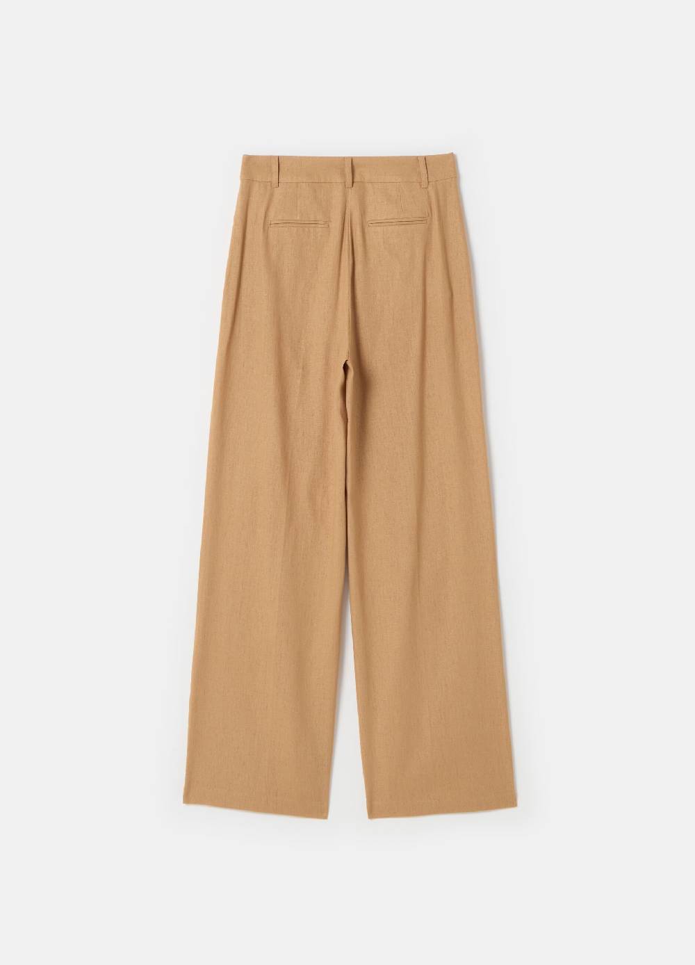 Ovs Pantaloni dritti in lino e viscosa Convenienza