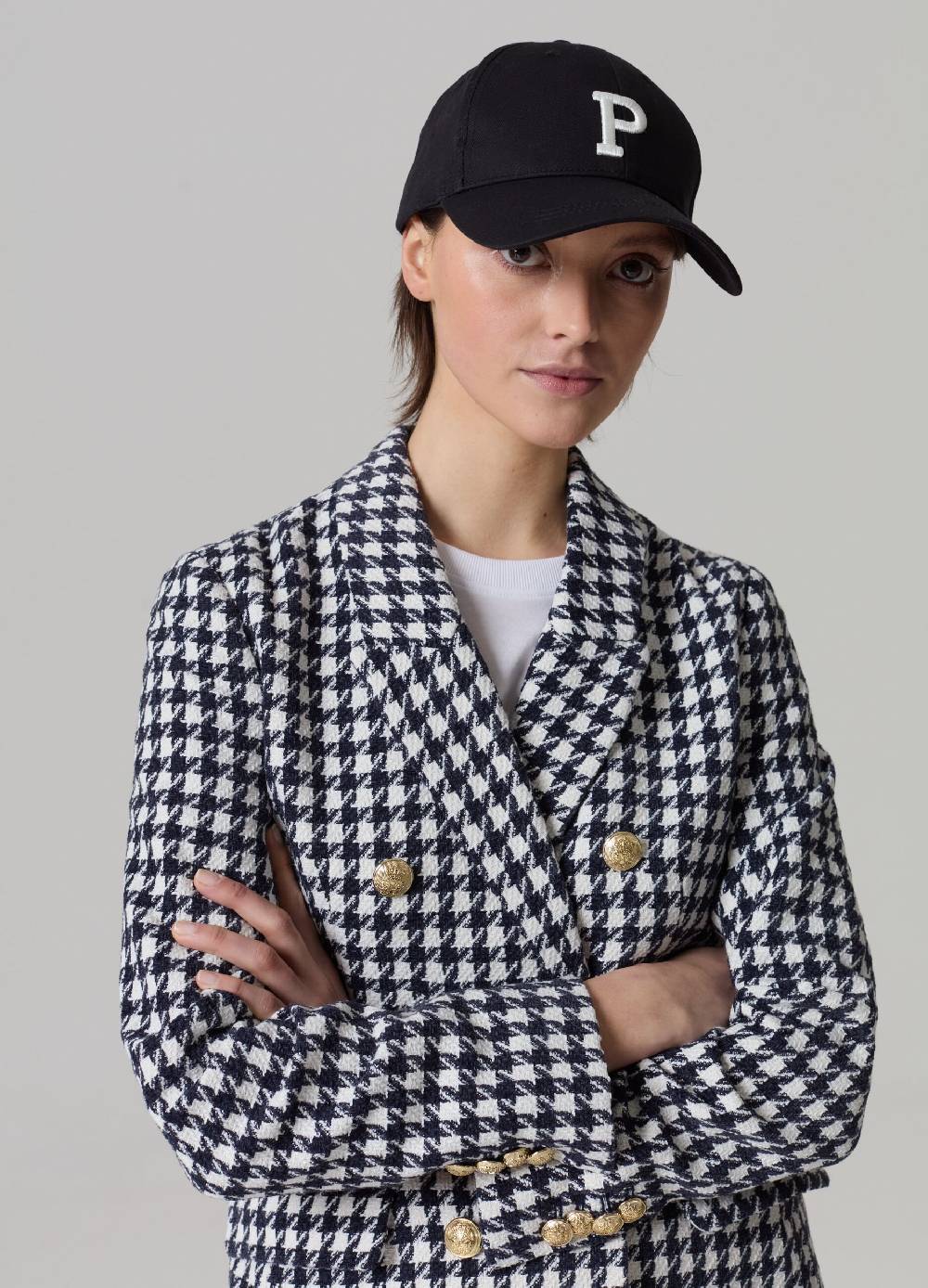 Ovs Blazer doppiopetto pied de poule Presa