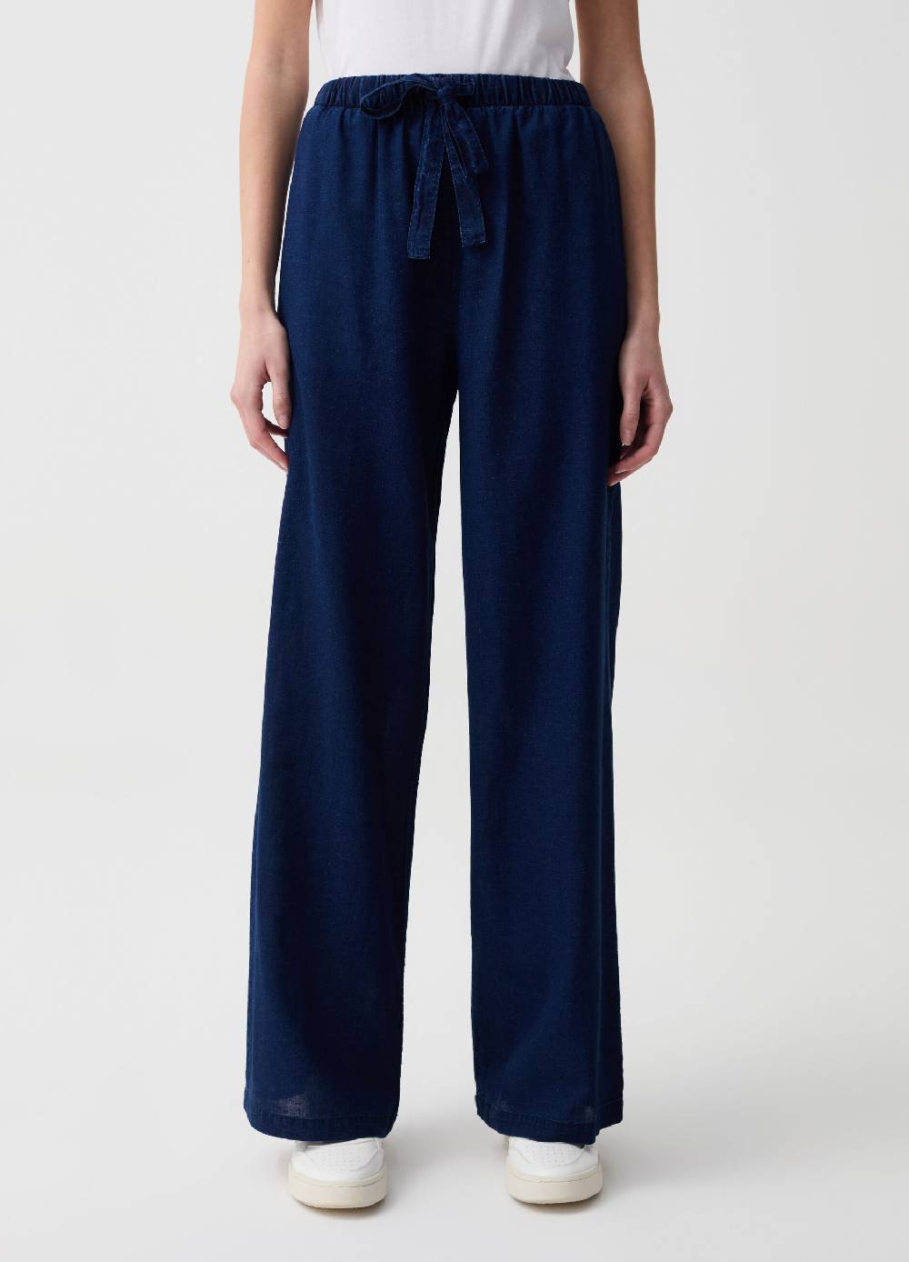 Ovs Jeans wide leg con coulisse In Saldo