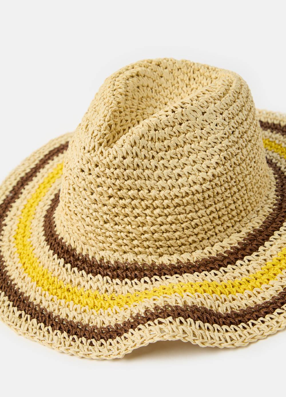 Ovs Cappello di paglia con dettaglio a righe Moda