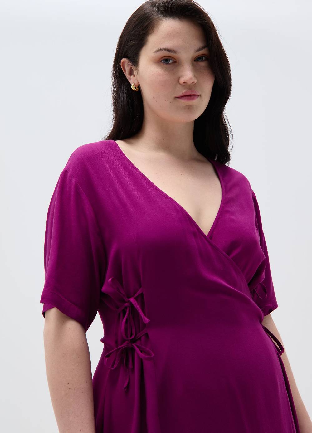 Ovs Vestito midi con laccetti laterali Curvy 2025